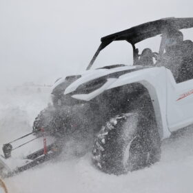 Moose Offroad Can-am Defender Plow, Straight Blade