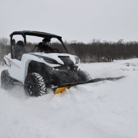 Moose Offroad Can-am Defender Plow, Straight Blade