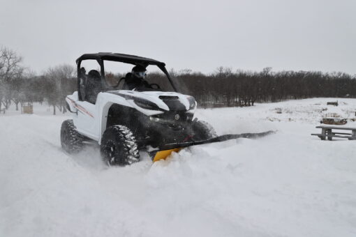 Moose Offroad Can-am Defender Plow, Straight Blade