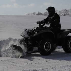 Moose Offroad Can-am Outlander Plow, Straight Blade