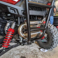 Force Turbos Polaris Rzr Trail Exhaust, Slip On Edition