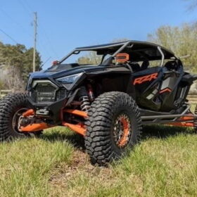 L And W Fab Polaris Rzr Pro R 4 Tree Kickers, Nerf Bars