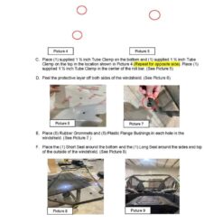 Trail Armor Kawasaki Krx 1000 Rear Window, Dust Guard