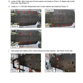 Trail Armor Polaris Rzr Turbo R 4 Skid Plate With Rock Sliders Option