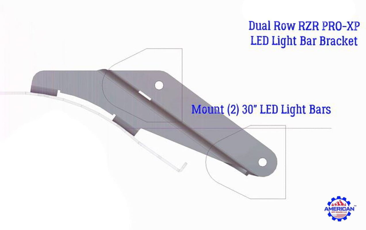 Polaris Rzr Pro Xp Light Bar Mount, Turbo R Light Bar Mount