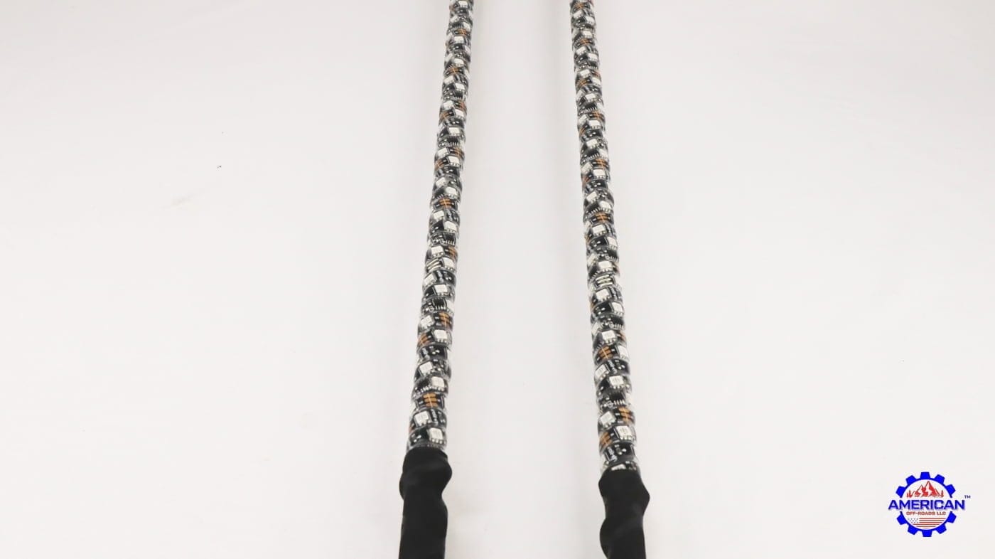 Spring Base Whips, Led Bluetooth Lights