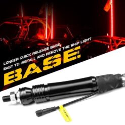 Whipit Quick Release Led Whips, Two Piece Design