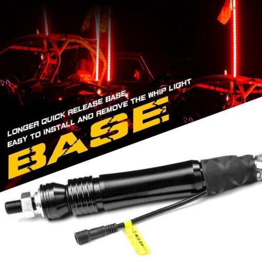 Whipit Quick Release Led Whips, Two Piece Design