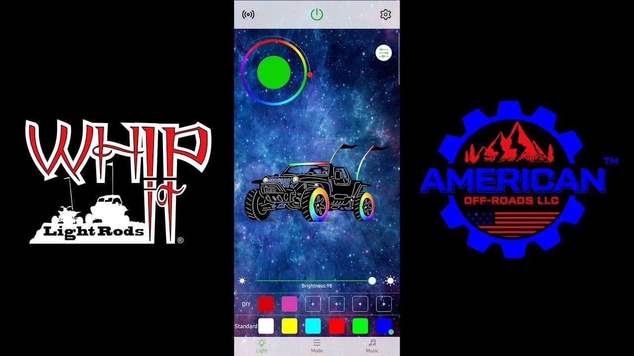 Whipit Lights App Overview