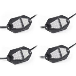 Whipit Utv/atv Rock Lights, 210 Degrees Of Coverage