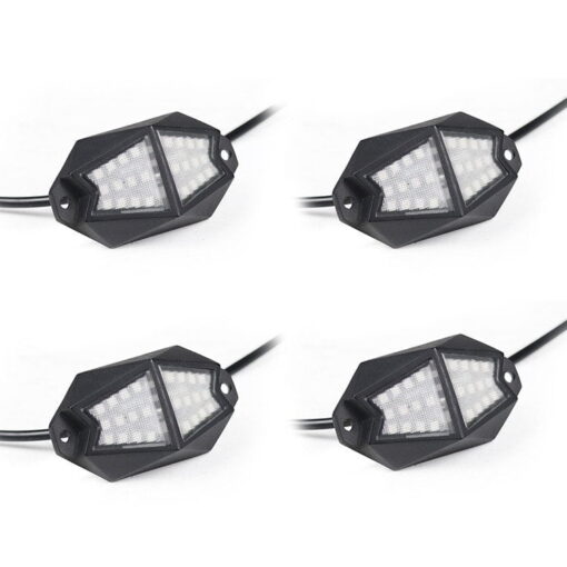 Whipit Utv/atv Rock Lights, 210 Degrees Of Coverage