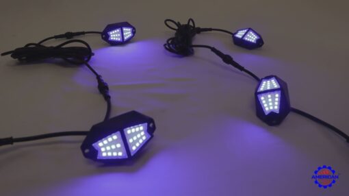 Whipit Utv/atv Rock Lights, 210 Degrees Of Coverage