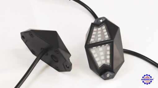 Whipit Utv/atv Rock Lights, 210 Degrees Of Coverage