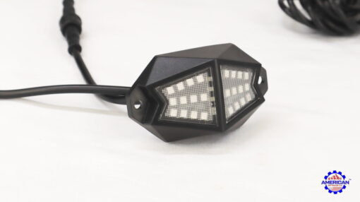 Whipit Utv/atv Rock Lights, 210 Degrees Of Coverage