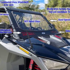 Polaris Rzr Pro Xp Glass Windshield, Turbo R Glass Windshield