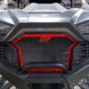 S3 Power Sports Polaris Rzr Pro Grille, Snap In Two Piece