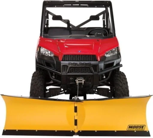 Plow Under / すき込み 英語 RF 3枚セット Suzuki King Quad V Plow, Size And Angle Adjustment Options
