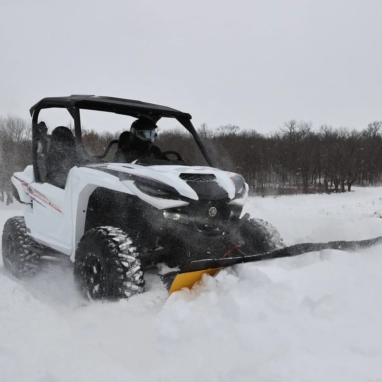 Moose Offroad Can-am Defender V Plow, Size And Adjusting Options