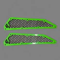 L And W  Fab Kawasaki Krx Intake Vents, Frogskin Protection