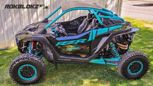 Rokblokz Polaris Rzr Pro R Mud Flap Fender Extensions
