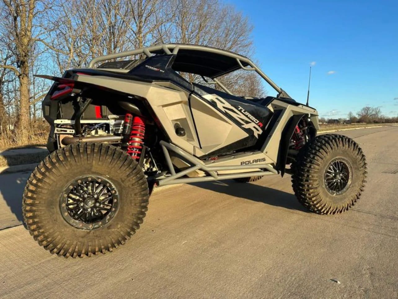 L And W Fab Polaris Rzr Turbo R Tree Kickers, Pro S Tree Kickers