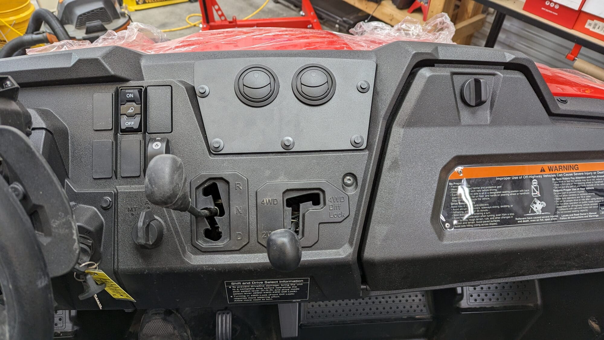 Ice Crusher Honda Pioneer 700 Cab Heater