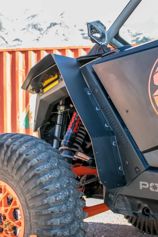 Rokblokz Polaris Rzr Pro R Mud Flap Fender Extensions
