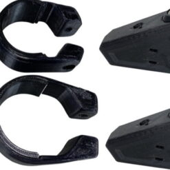 Moose Offroad Round Bar Utv Pod Light Mounts, Adjustable