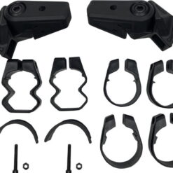 Moose Offroad Round Bar Utv Pod Light Mounts, Adjustable