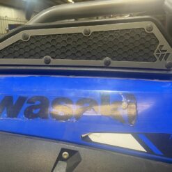 L And W  Fab Kawasaki Krx Intake Vents, Frogskin Protection