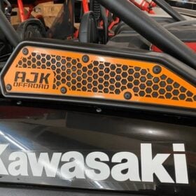 Ajk Offroad Kawasaki Krx Intake Vent Covers, Frog Skin Protection