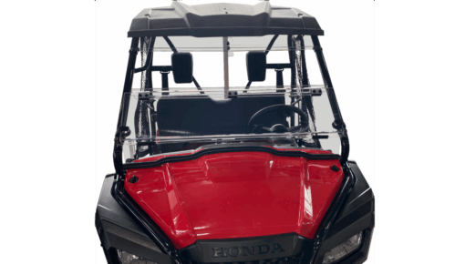 Moose Offroad Honda Pioneer 500 Folding Windshield, Pioneer 520 Folding Windshield