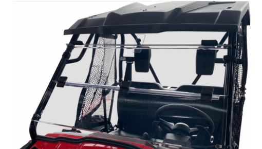 Moose Offroad Honda Pioneer 500 Folding Windshield, Pioneer 520 Folding Windshield