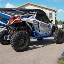 L And W Fab Polaris Rzr Pro R Tree Kickers, Nerf Bars