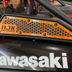 Ajk Offroad Kawasaki Krx Intake Vent Covers, Frog Skin Protection