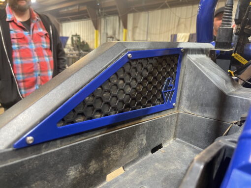 L And W  Fab Polaris Rzr Xp Turbo Vent Covers