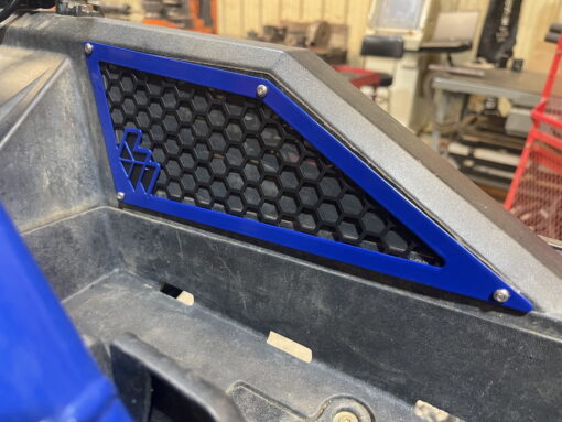L And W  Fab Polaris Rzr Xp Turbo Vent Covers