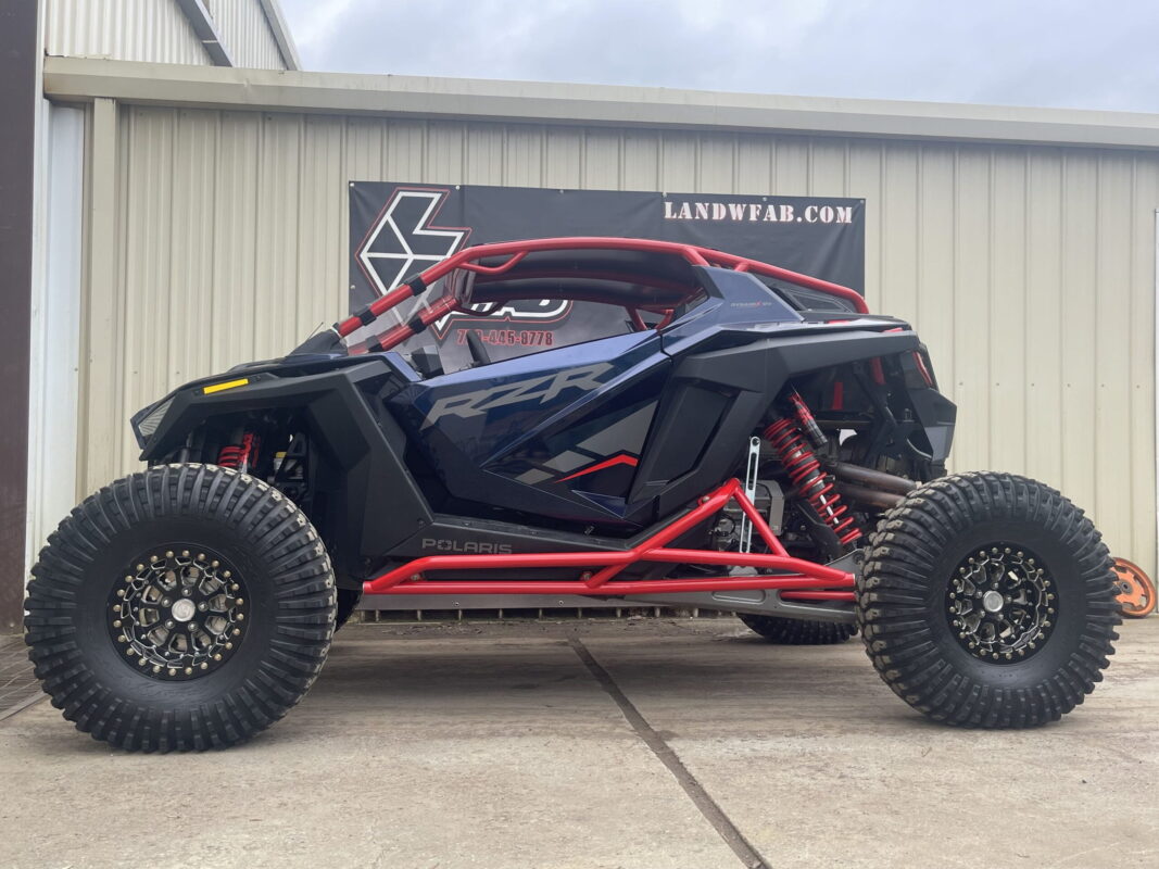 L And W Fab Polaris Rzr Pro R Tree Kickers, Nerf Bars