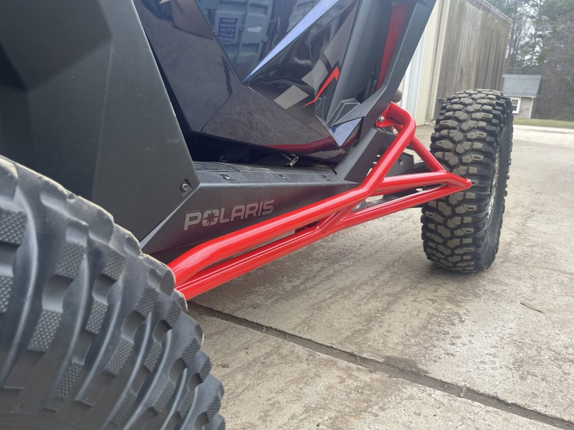 L And W Fab Polaris Rzr Pro R Tree Kickers, Nerf Bars
