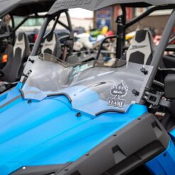 Klock Werks Cfmoto Zforce Half Windshield, Utv Flare Edition