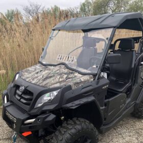 Cfmoto Uforce Front Windshield, Full Poly