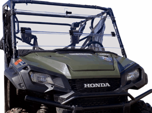 Moose Offroad Honda Pioneer 1000 Folding Windshield