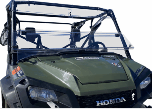 Moose Offroad Honda Pioneer 1000 Folding Windshield