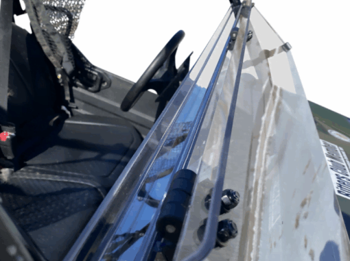 Moose Offroad Honda Pioneer 1000 Folding Windshield