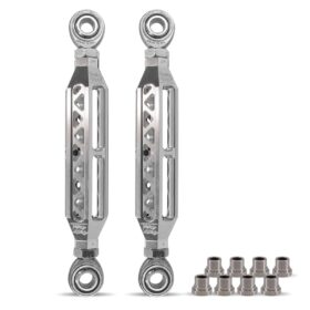 Sector Seven Polaris Rzr Pro Xp Sway Bar Links, Billet Rear Performance - Raw Aluminum Finish