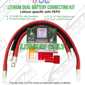 True Amalgamated Utv Lithium Dual Battery Wiring Kit, Smart Isolator