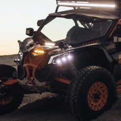 Heretic Studio Can-am Maverick X3 Shock Tower Light Bar, 10" Billet Led Kit