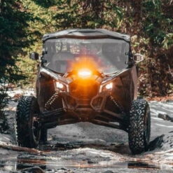 Heretic Studio Can-am Maverick X3 Shock Tower Light Bar, 10
