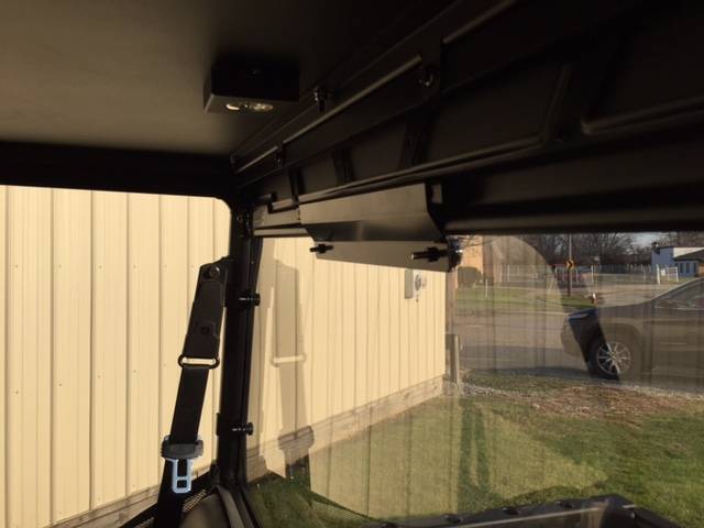 Polaris Ranger 570 Mid Size Rear Window, Dust Shield