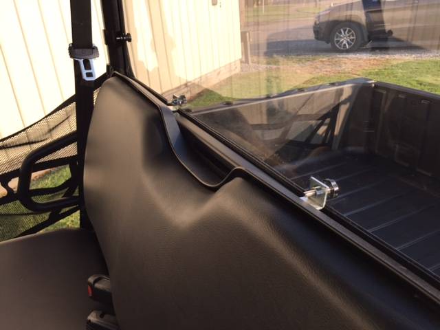 Polaris Ranger 570 Mid Size Rear Window, Dust Shield